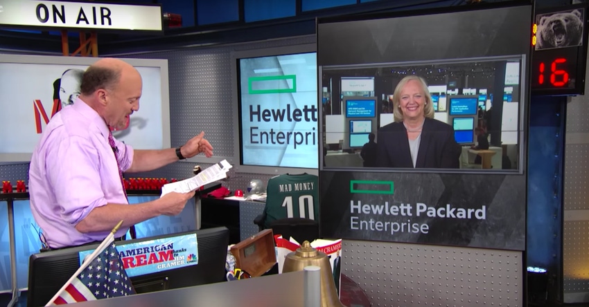 CNBC Video Meg Whitman Lays Out Vision for HPE From Discover 2016