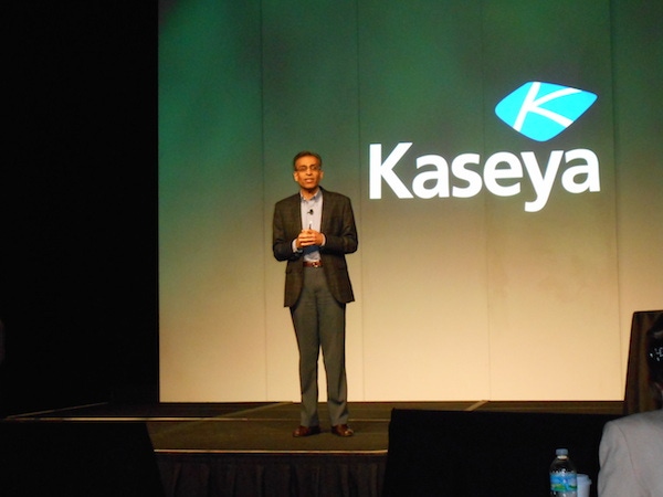 Kaseya CEO Yogesh Gupta at Kaseya Connect 2015