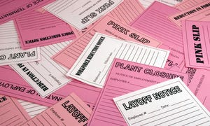 layoff pink slips
