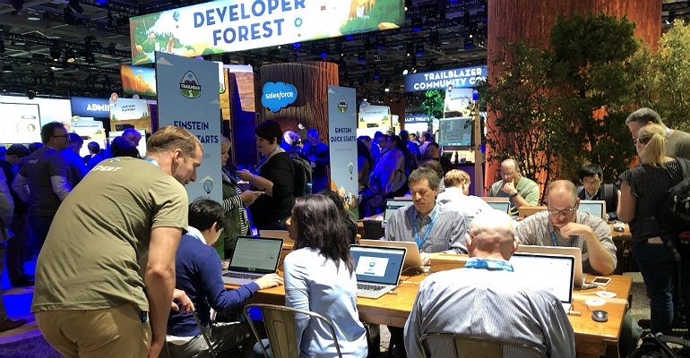 Salesforce Dreamforce 2018 inside