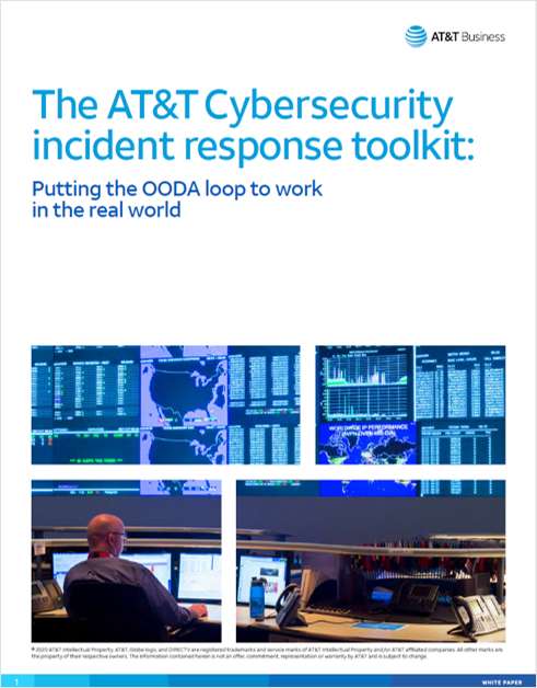 The AT&T Cybersecurity incident response toolkit