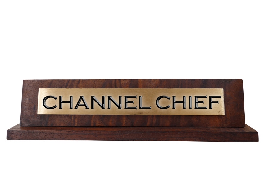 Channel Chief Nameplate