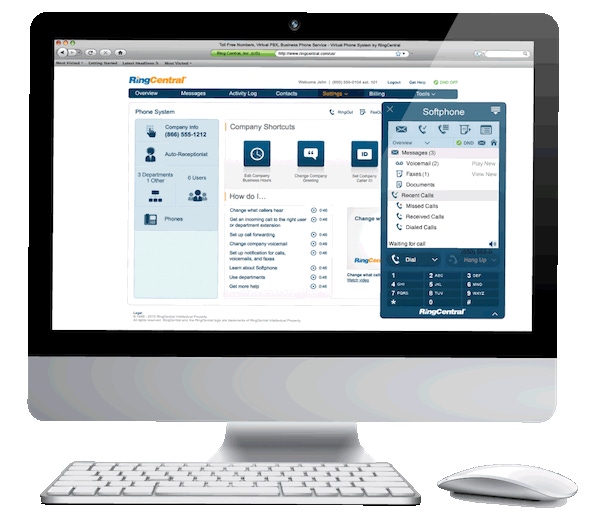 RingCentral Answers Call for Office 365 Integration