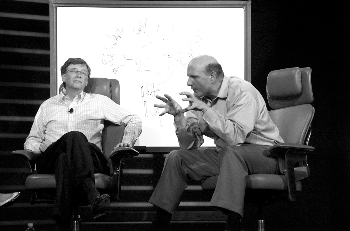 Together they led the 1990s PC software revolution Will Gates and Ballmer partner again