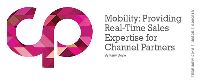 Mobility: Providing Real-Time Sales Expertise for Channel Partners