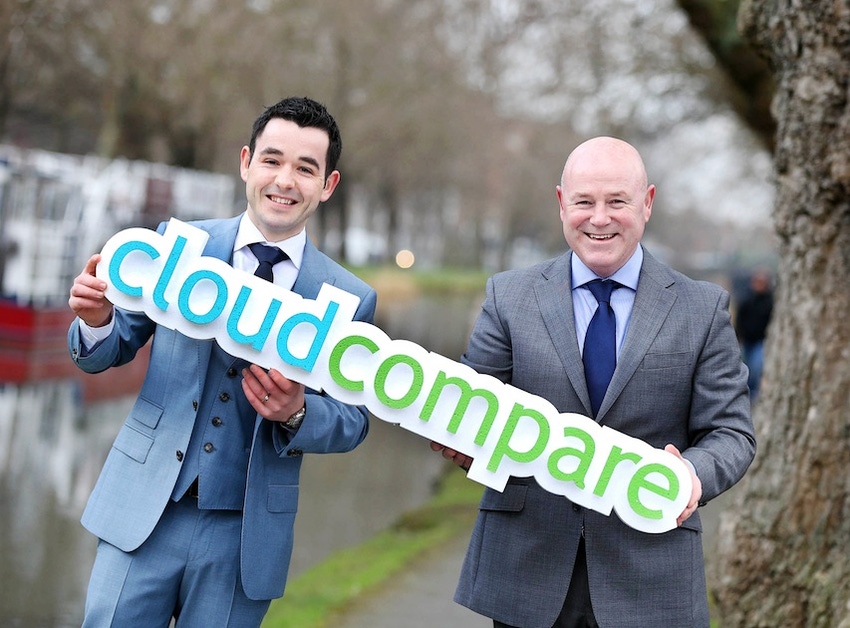 Michael Dowling and Eamon Moore cofounders of Cloud Compare  an aspiring cloud services brokerage CSB in Europe