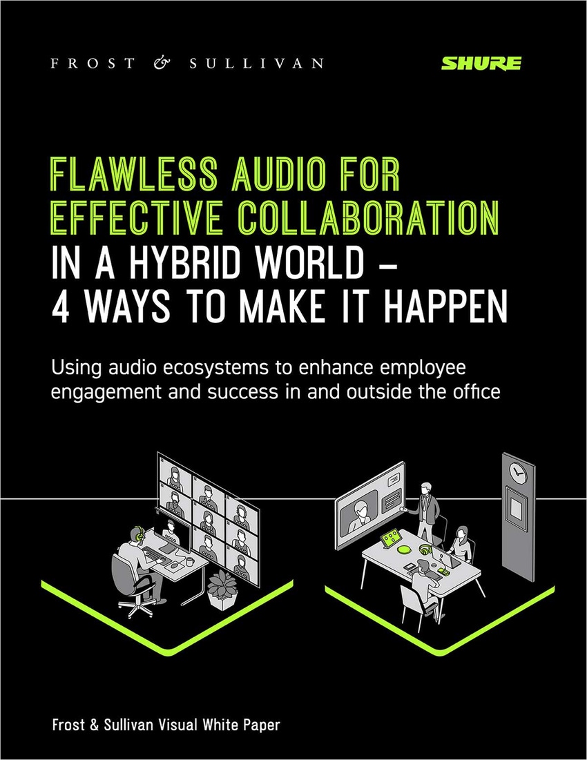 Flawless Audio For Effective Collaboration In A Hybrid World – 4 Ways To Make It Happen