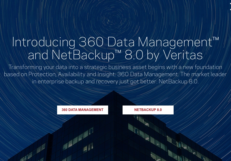 The Doyle Report: Veritas Launches NetBackup 8.0 to “Accelerate Digital Transformation”