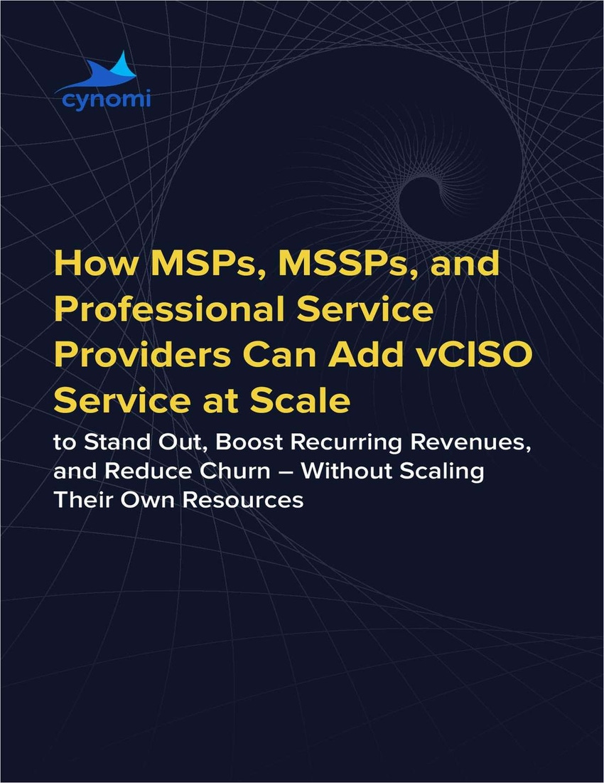 How to add vCISO Services at scale to your managed services portfolio