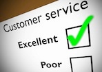 Stock Image of Customer Service Survey