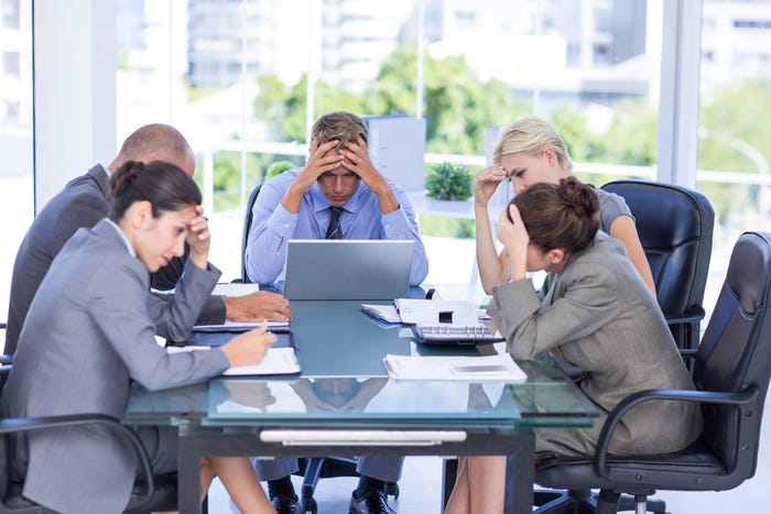 Business anxiety Business anxiety