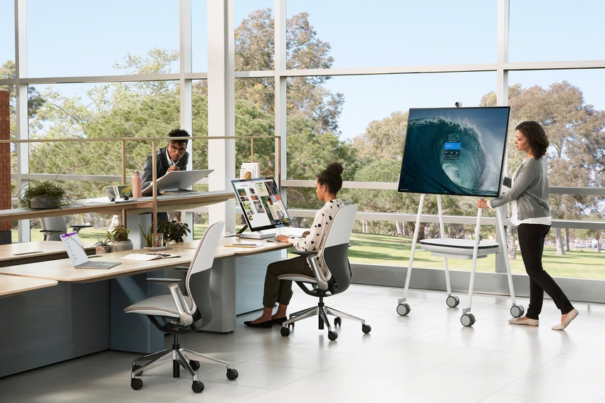 Collaborative workplace with Steelcase