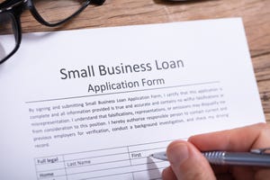 Small business loan application