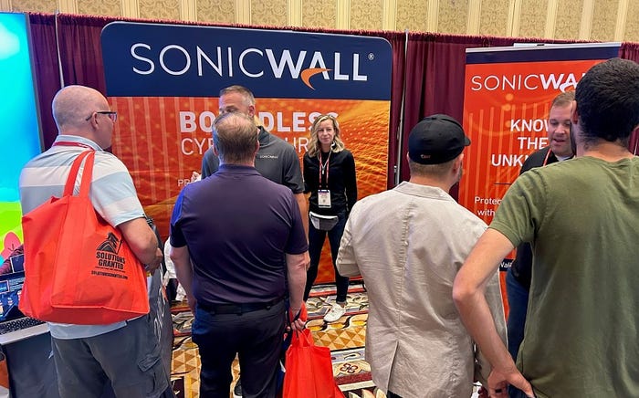 SonicWall in CompTIA ChannelCon tech supplier fair 2023 SonicWall in CompTIA ChannelCon tech supplier fair 2023