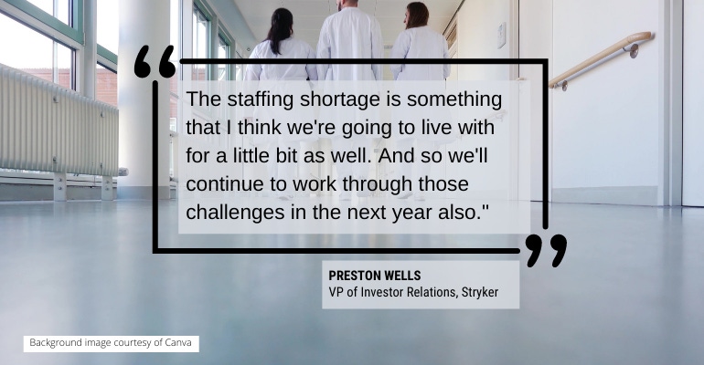 Quote about hospital staffing shortages