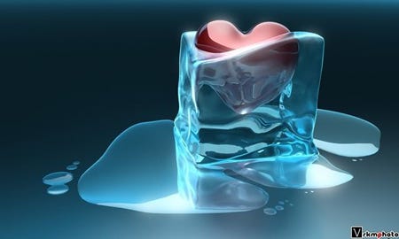ice heart vrkmphoto