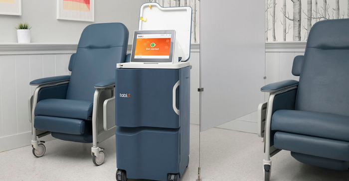 Outset Medical's Tablo hemodialysis system shown in a clinical setting