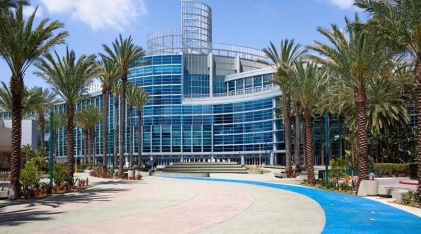 A photo of the Anaheim Convention Center