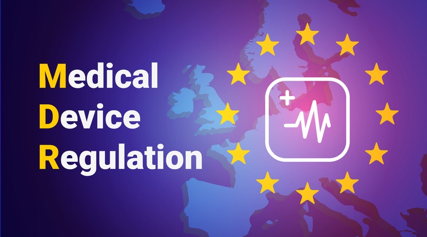 Concept illustration of the European Union Medical Device Regulation