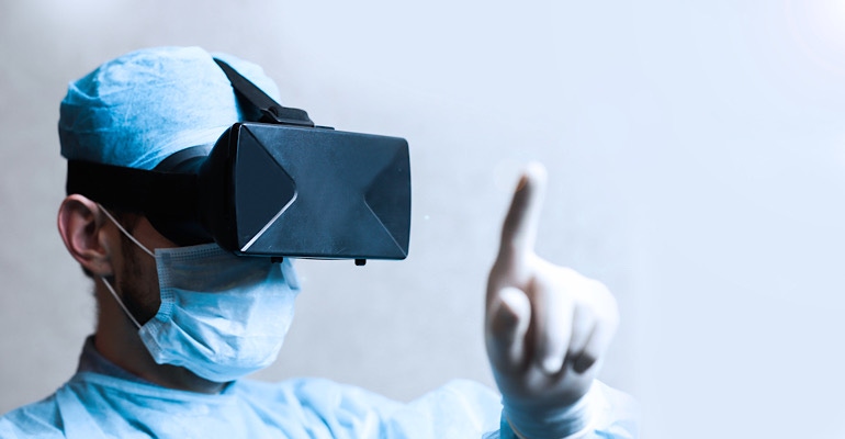 VR training for surgical procedures