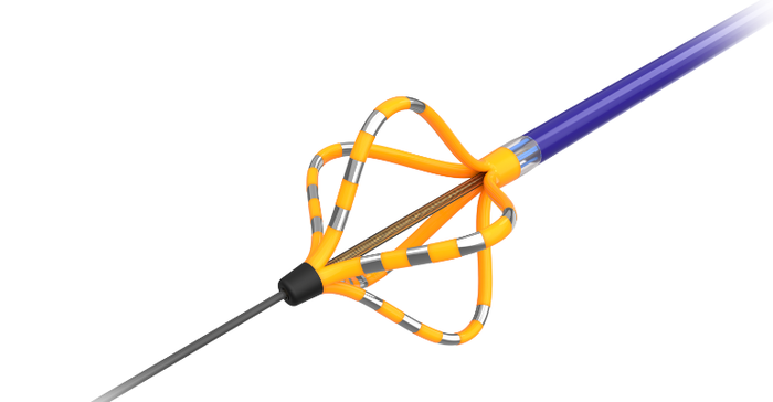 Boston Scientific's Farawave pulsed field ablation catheter, part of the Farapulse platform the company acquired in 2022.