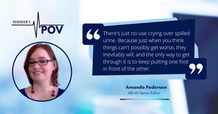 In this week's Pedersen's POV, MD+DI senior editor Amanda Pedersen shares advice for the medical device industry using a new