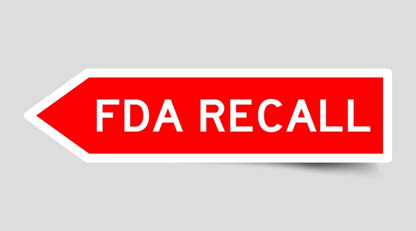 FDA device recall