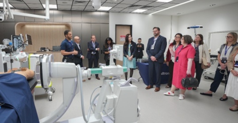 Medtronic opens customer experience center in Singapore for virtual training on the latest medical devices.