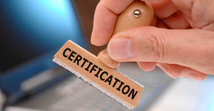 picture of a rubber stamp that reads "CERTIFICATION"