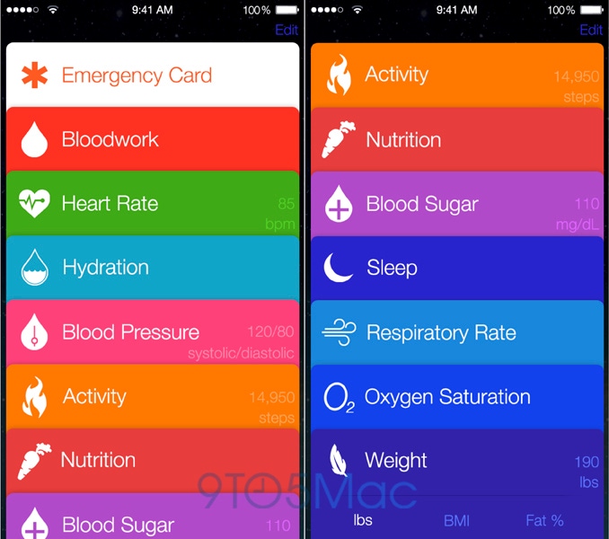 Leak Reveals Apple's Healthbook App for mHealth