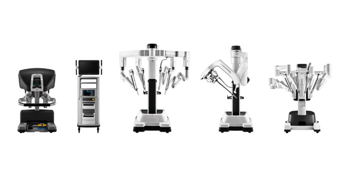 Intuitive Surgical gen 4 robotic surgery systems