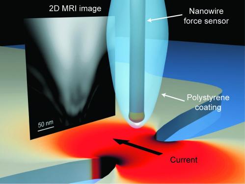 A new nanoscale MRI technique offers 10-nm resolution. 