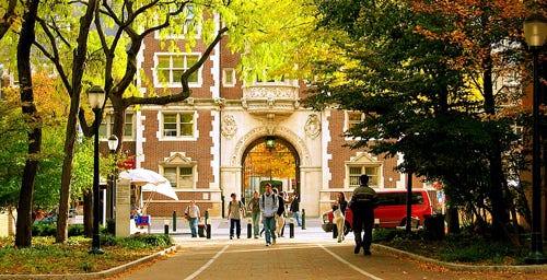 University of Pennsylvania Upper Quad Gate