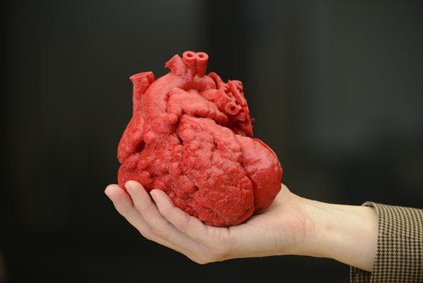 University of Louisville 3-D printing heart
