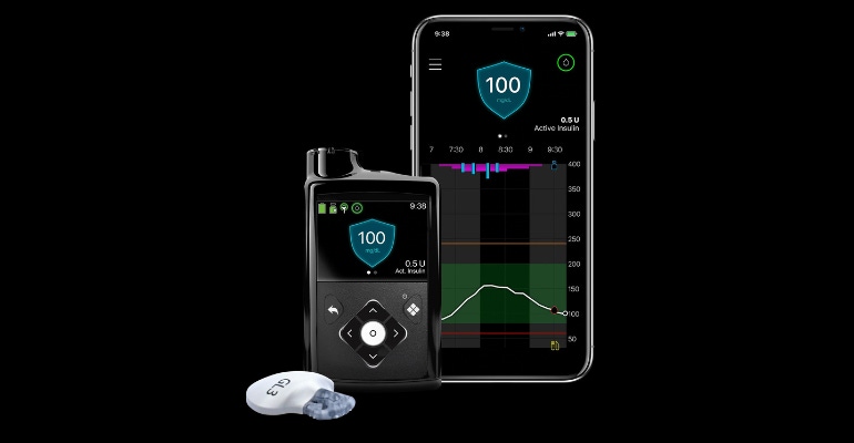Medtronic MiniMed 780G diabetes management system