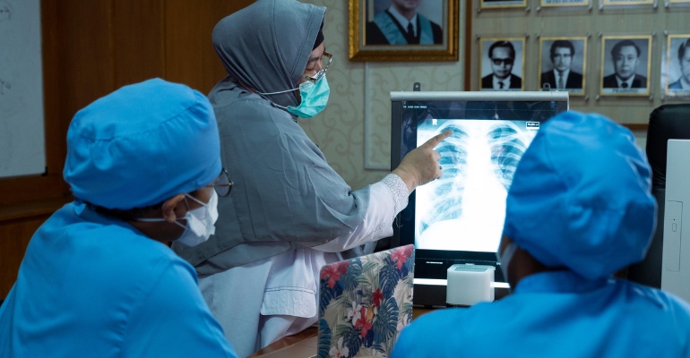 AI x-ray for tuberculosis diagnosis