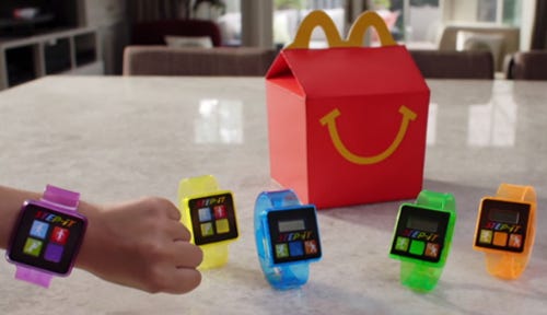 McDonald's Step It! Activity Band Happy Meal toys 