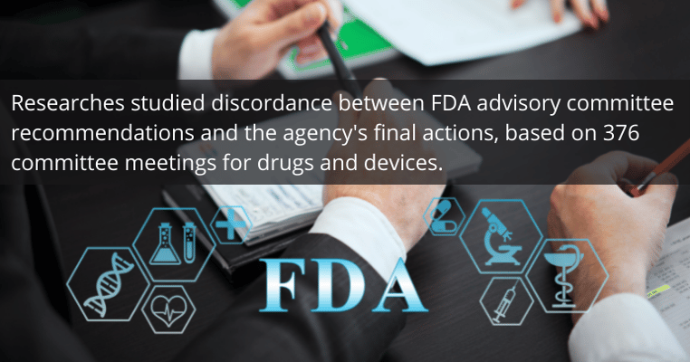 Measuring the Influence of FDA Advisory Committee Recommendations