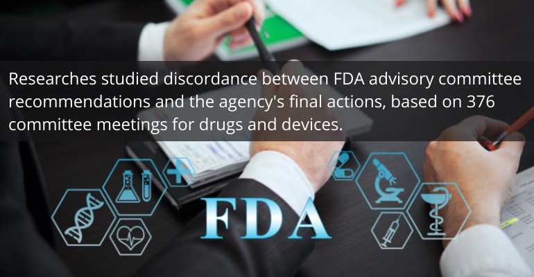 FDA advisory committee research