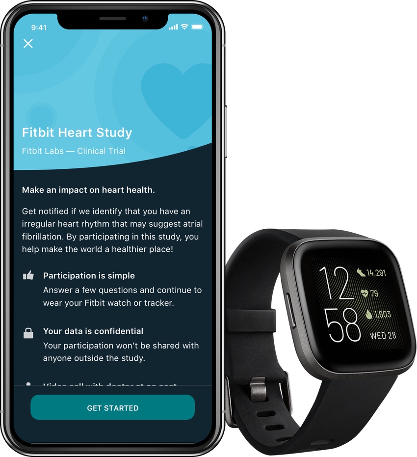 Fitbit Takes Large-Scale AFib Study Virtual