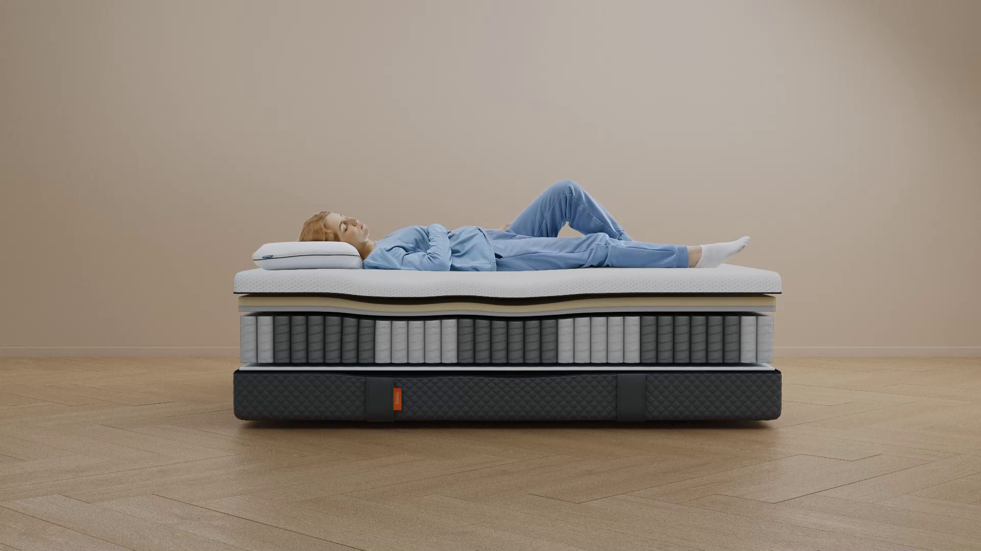 Matelas Hybride - Livraison Rapide, 100 Nuits D'essai