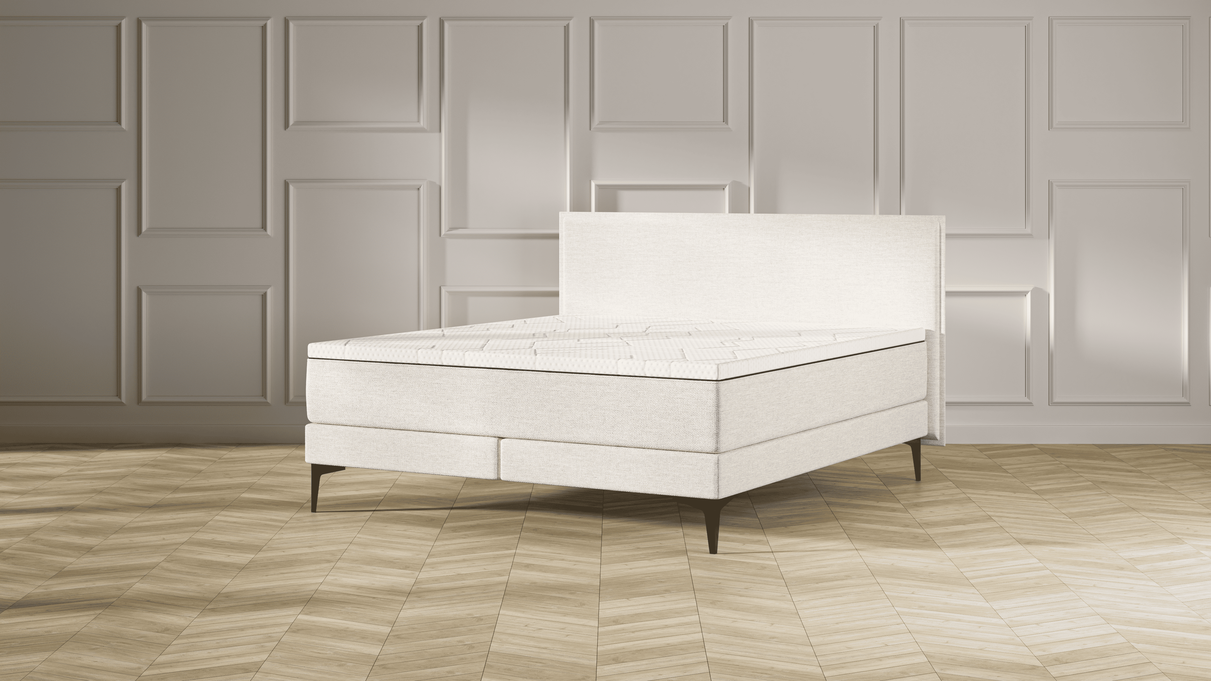 BSBV2 PlainHB Beige Metal topper