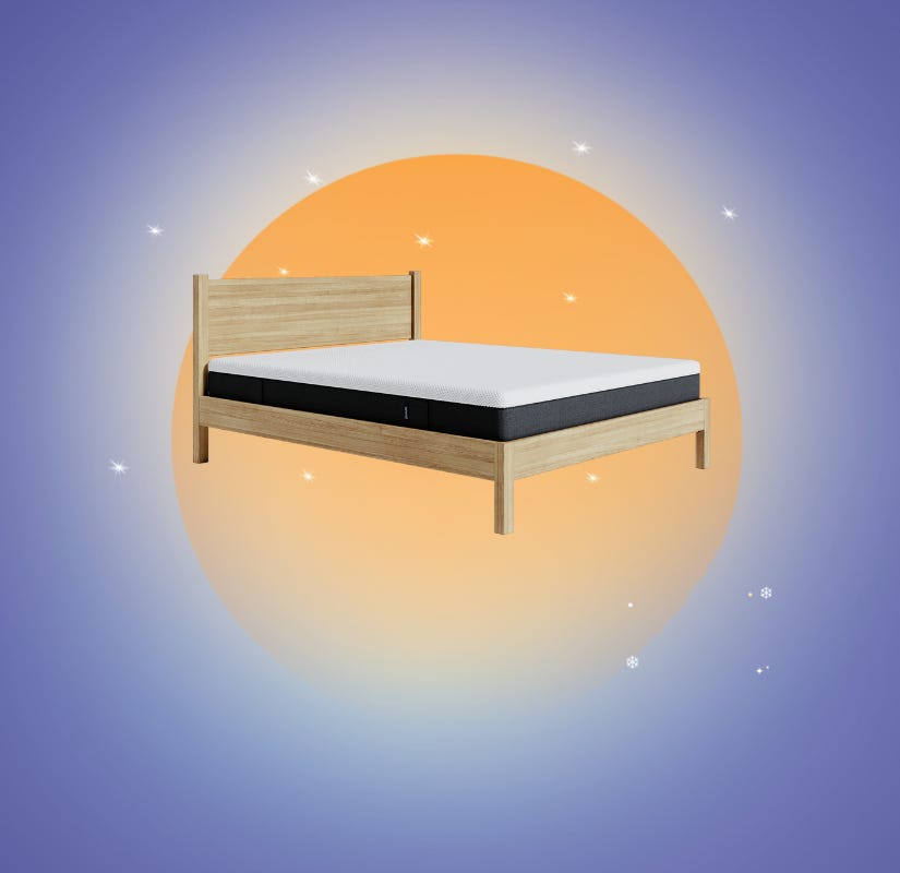 Wooden bed