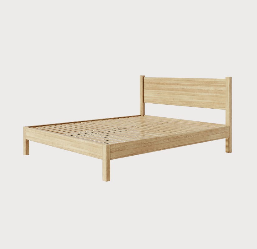 Emma Wooden Bed - Beautifully crafted and eco-responsible.