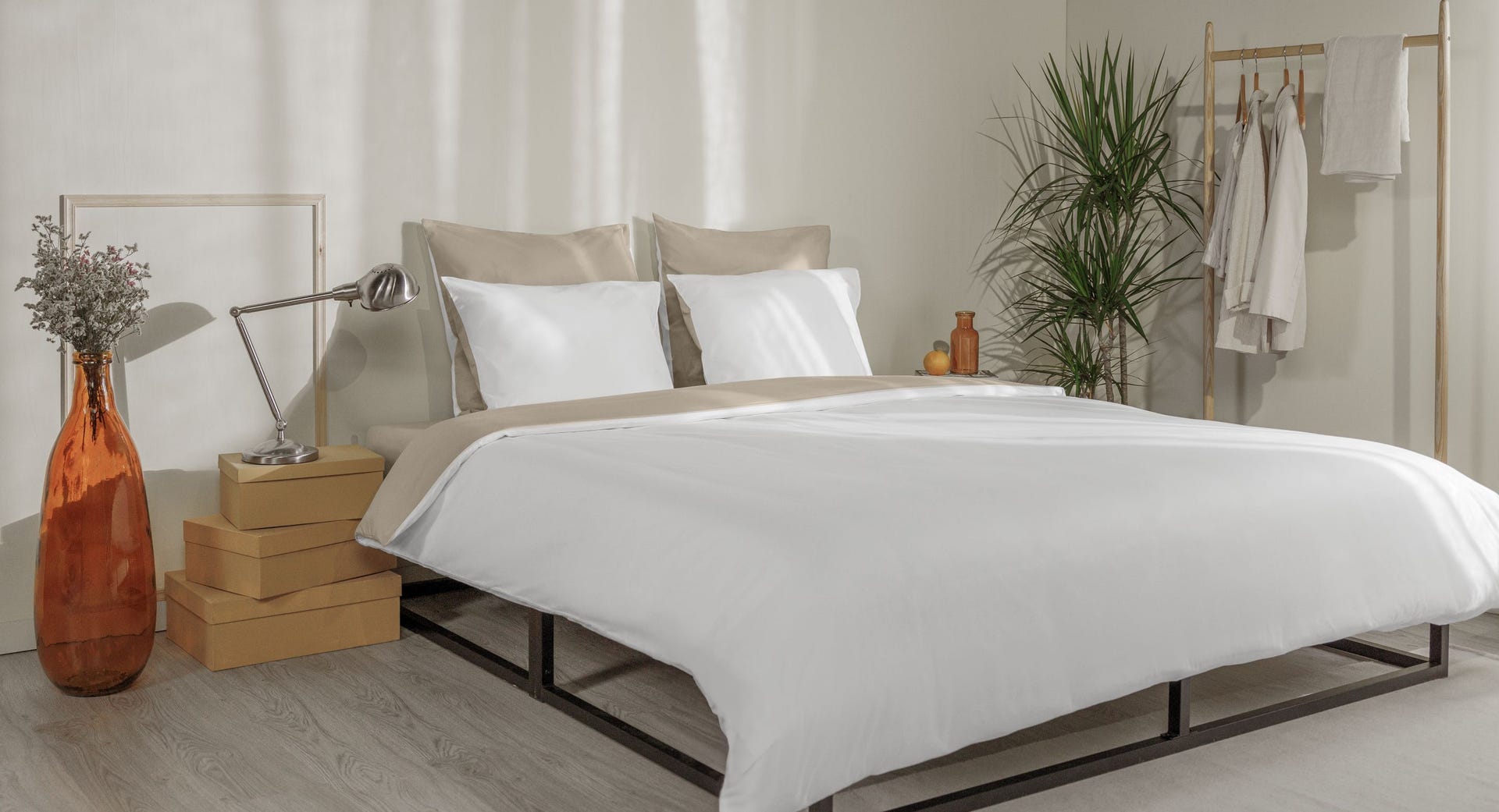 Emma Cotton Bed Linen - easier sheet changing.