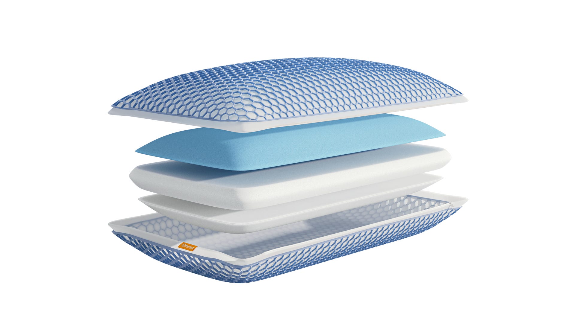 De 4 lagen van de Emma AirGrid® Kussen