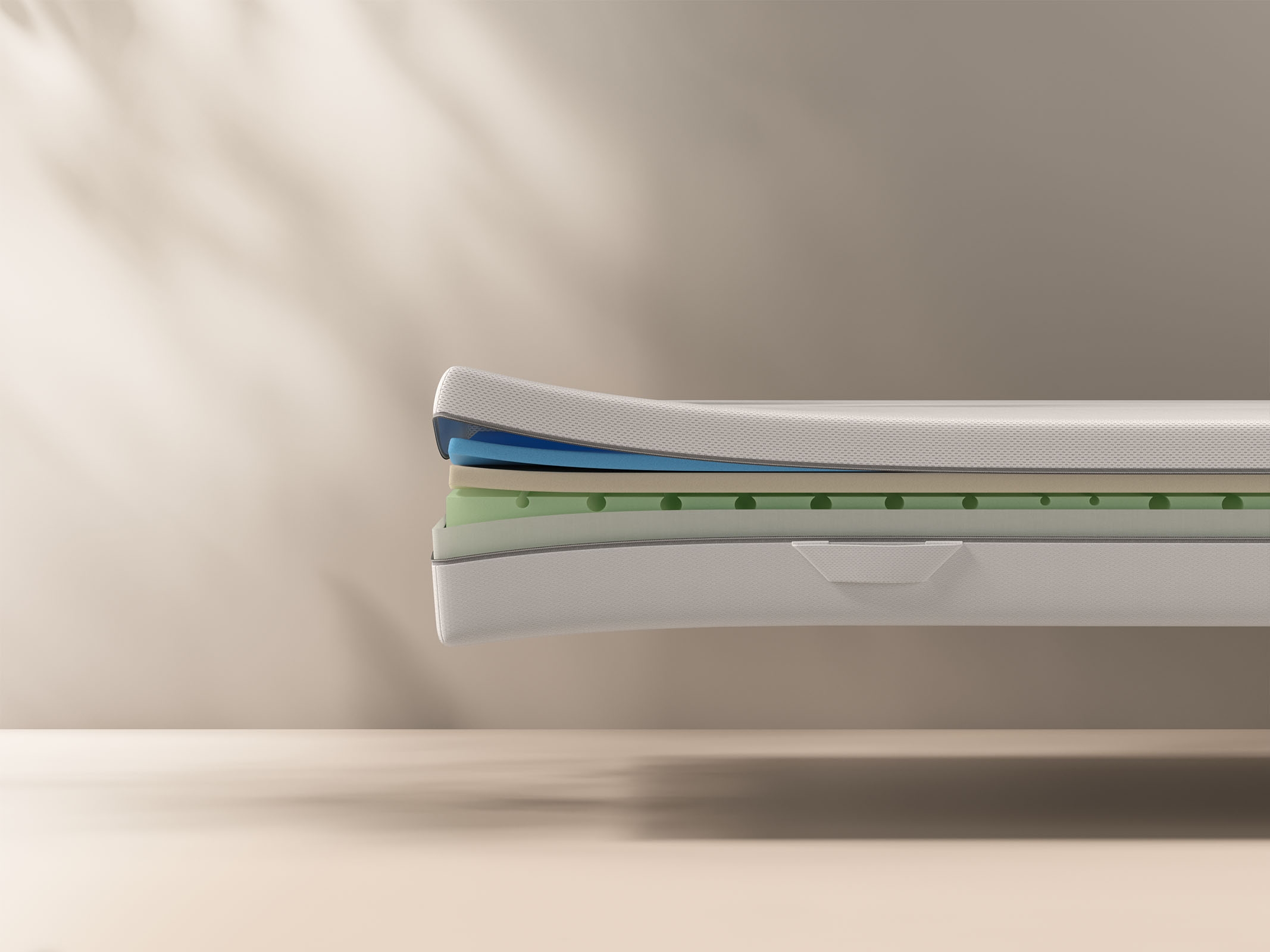 Colchón Emma One: Un buen descanso no tiene que costar más. Con una firmeza media-alta y tres capas de espuma de alta calidad, el Colchón Emma One ofrece el soporte ergonómico perfecto para mantener tu columna alineada y brindarte una superficie cómoda para dormir. Su forro removible y lavable, junto con su cubierta transpirable, garantiza una ventilación adecuada, manteniendo el colchón fresco y fácil de cuidar. 