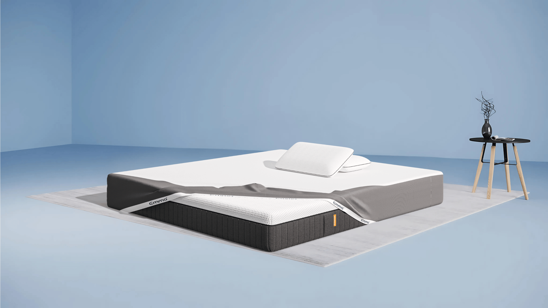 Pack matelas oreillers original elite blue mood.png