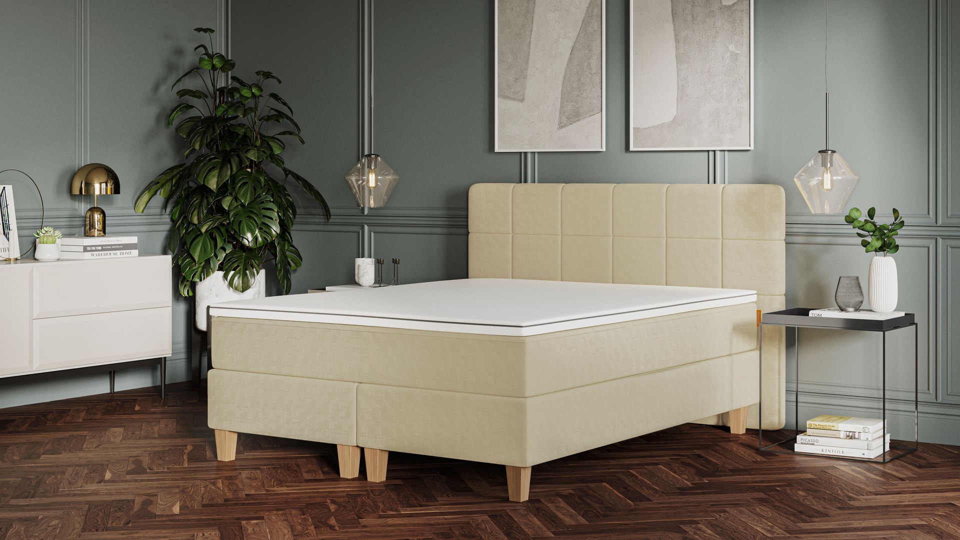 Lit Boxspring Deluxe
