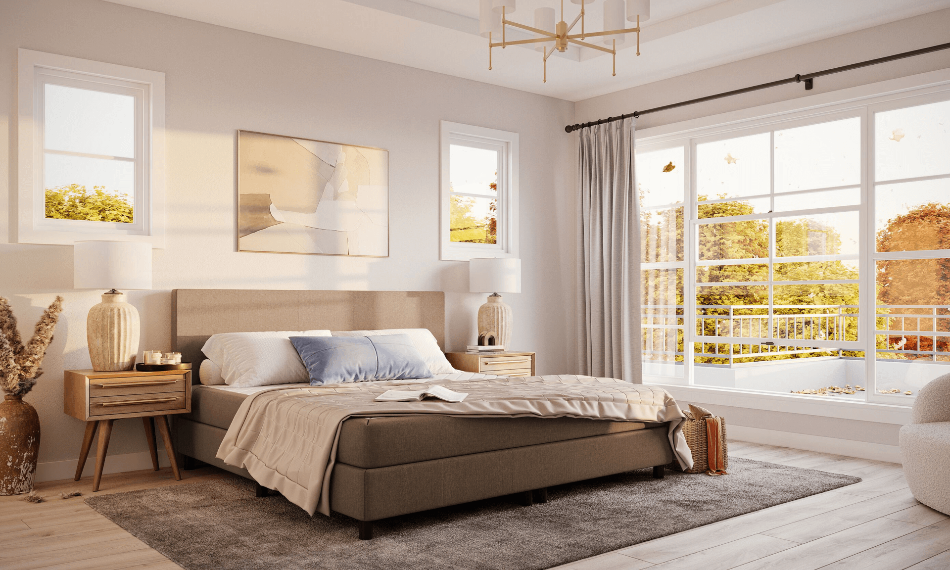 emma matras bed boxspring one mood bedroom